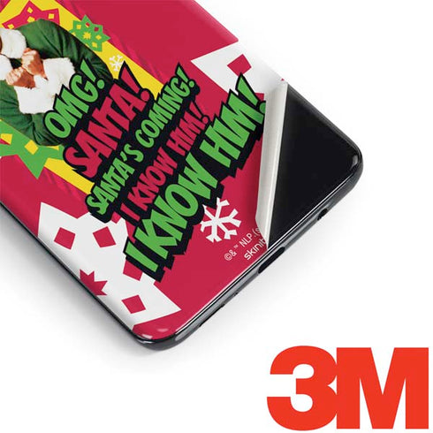 Elf OMG Santas Coming Galaxy S9 Skin